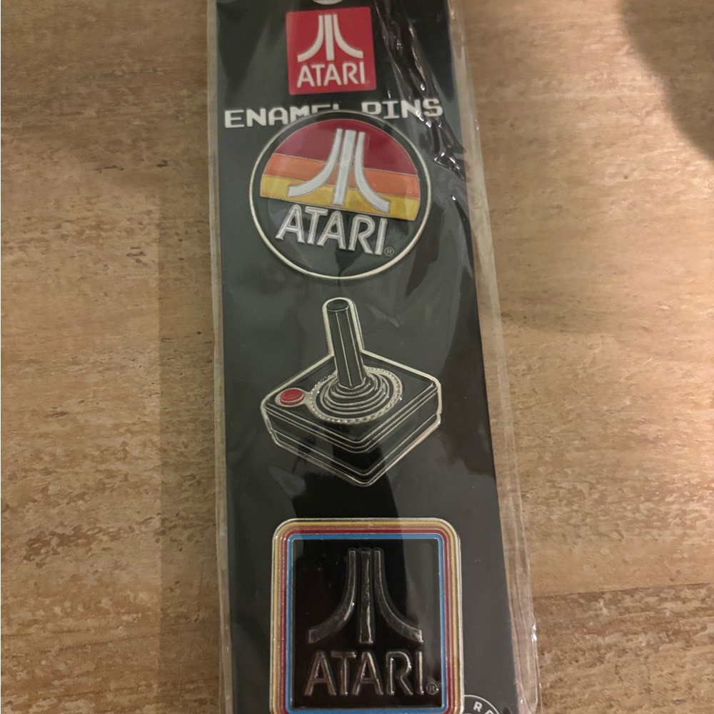 Atari Enamel Iconic Collector Pins Set